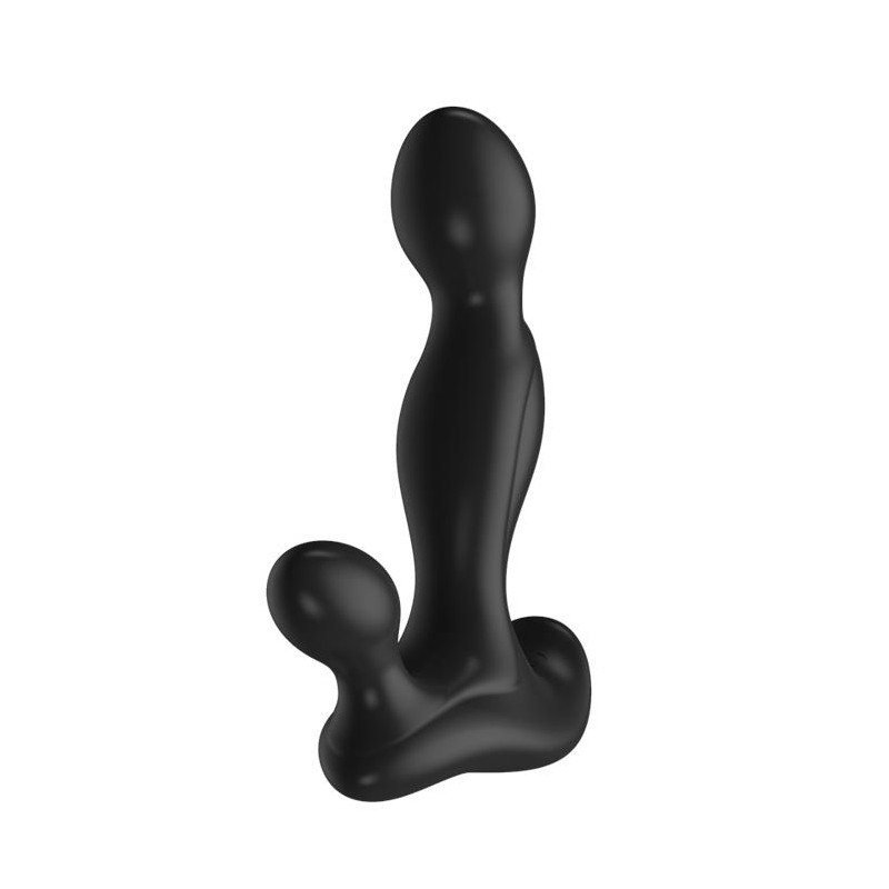 Plug/wibr-Prostate Massager With Remote Control Black